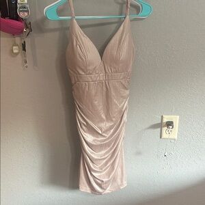 Dry Goods Pink Mini Dress